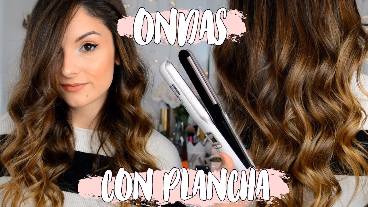 ¿Puedo ondular el cabello con plancha?