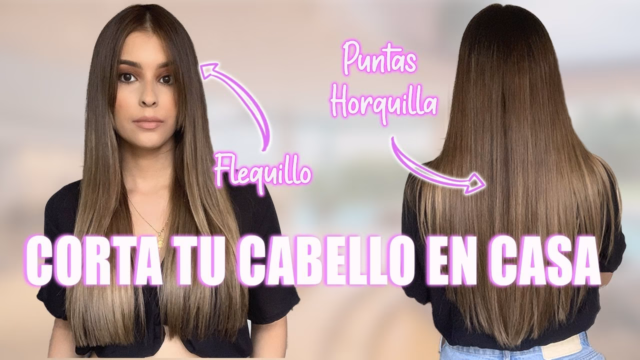 ¿Cómo cortarte las puntas del pelo tú misma en casa?