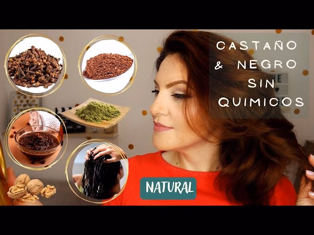 ¿Cómo puedo hacer un tinte para el cabello natural?