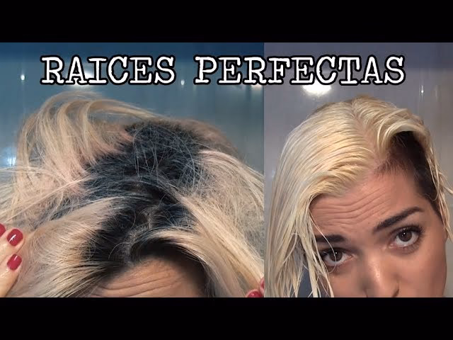 ¿Cómo decolorar la raíz del cabello sin maltratarlo?