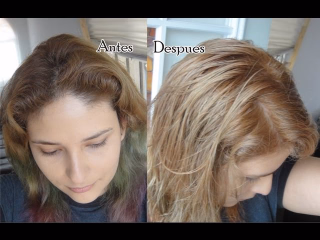 ¿Cómo puedo decolorar mi cabello en casa?
