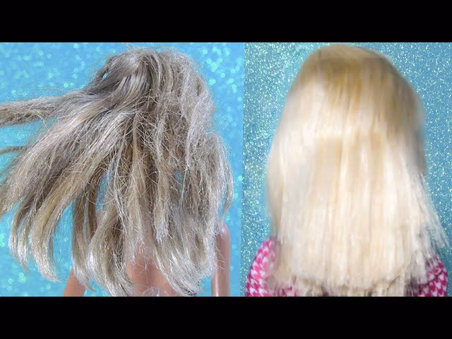 ¿Cómo desenredar el cabello a una muñeca Barbie?