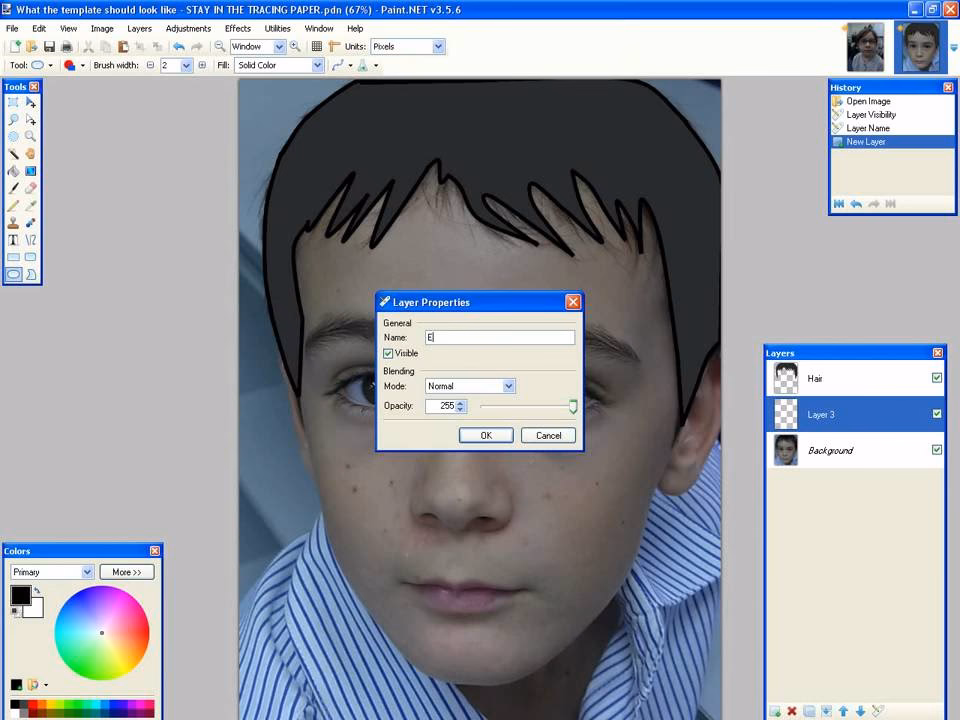 ¿Qué dibujos se pueden realizar en Paint?