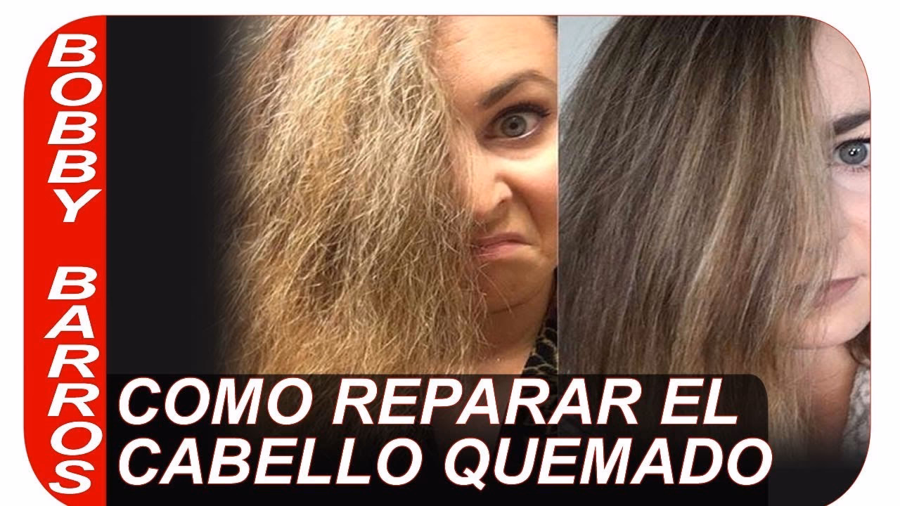 ¿Qué ponerse en el pelo cuando está quemado?