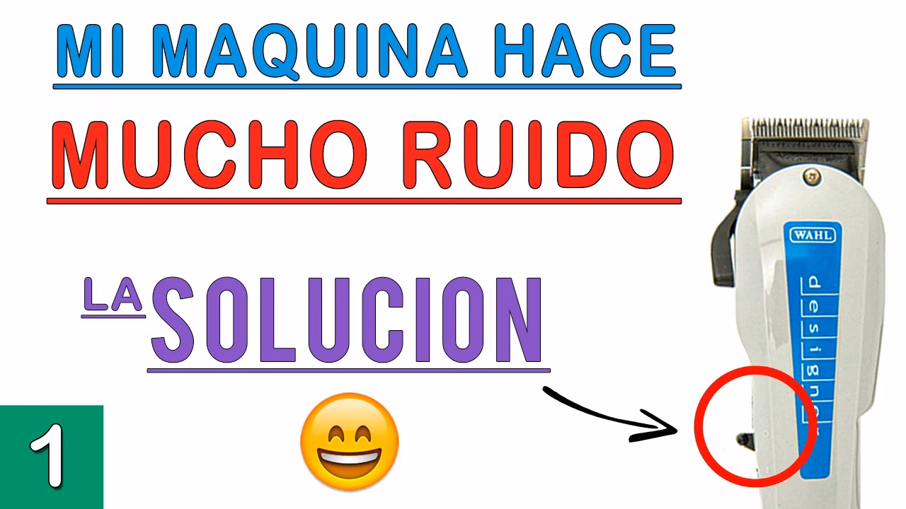 ¿Cómo reducir el ruido de una recortadora?