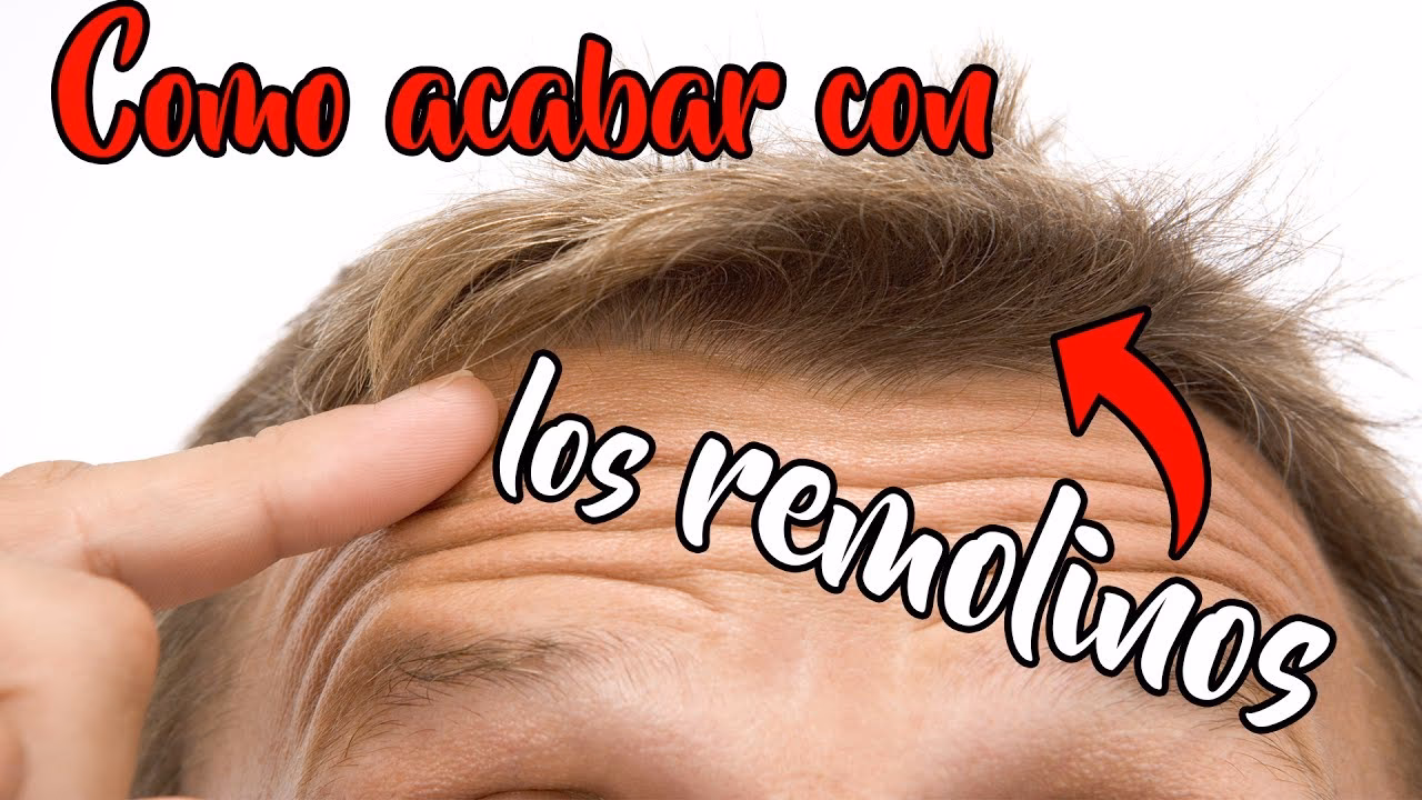 ¿Cómo acomodar mi remolino en el cabello?