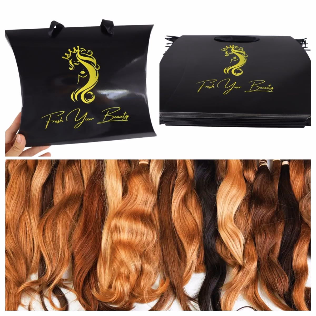 ¿Cómo se debe empaquetar el cabello?