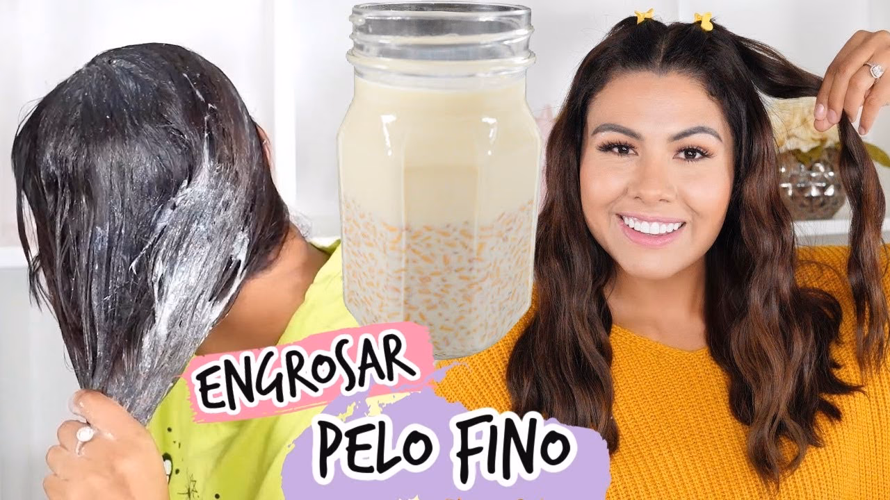 ¿Cómo engrosar el cabello de forma natural?