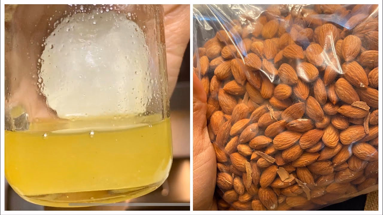 ¿Cuáles son los ingredientes del aceite de almendras?