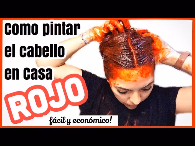 ¿Cómo botar el color rojo del cabello?