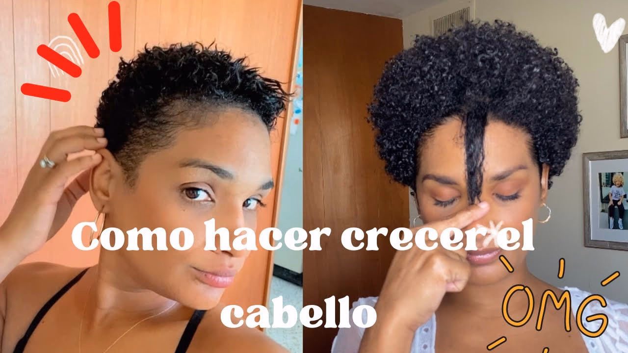 ¿Cómo puedo hacer crecer mi cabello africano rápidamente en casa?