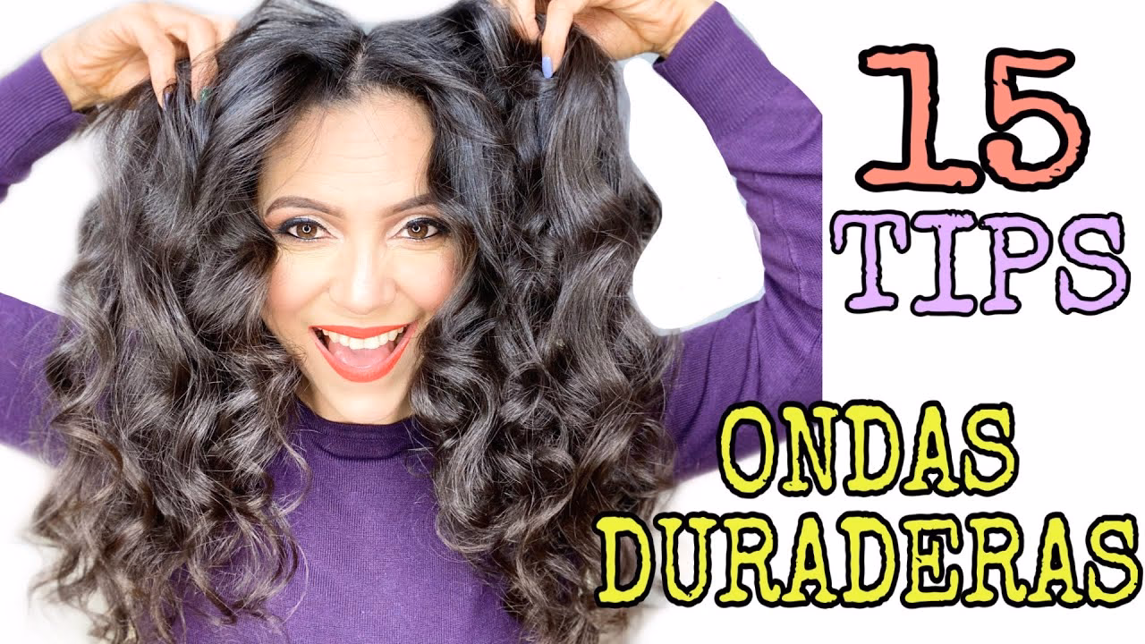 ¿Cómo hacer que las ondas del cabello duren?