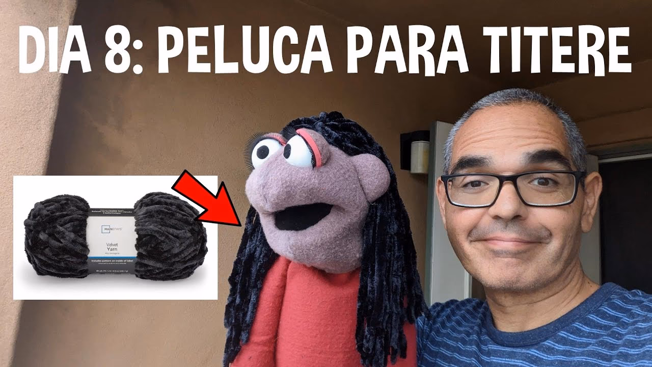 ¿Cómo hacer pestañas para un títere?