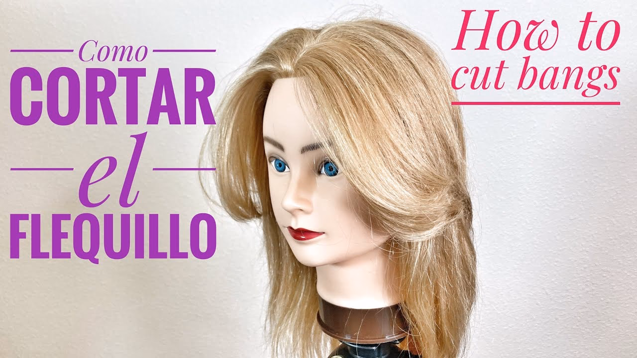 ¿Cómo cortar flequillo yo misma?