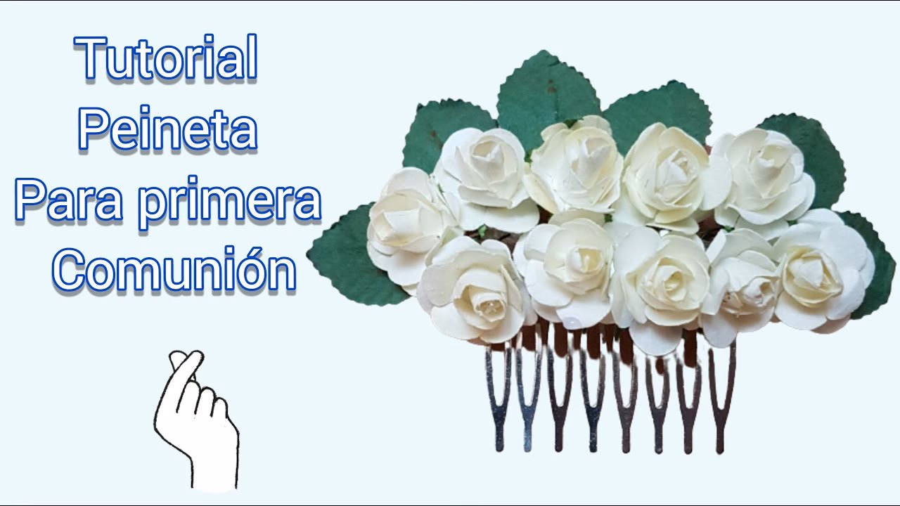 ¿Qué se usa para hacer flores?