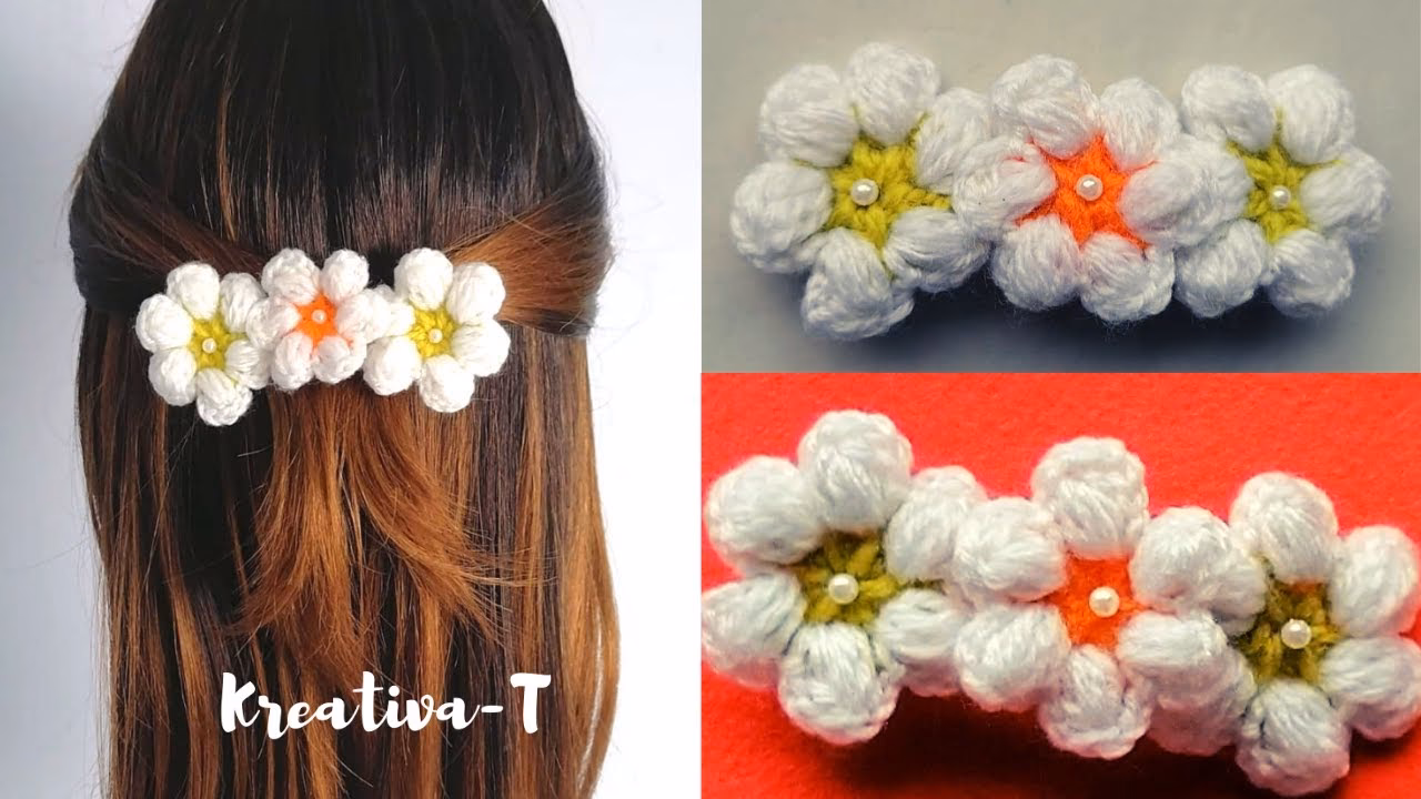 ¿Qué hilo se utiliza para tejer flores a crochet?
