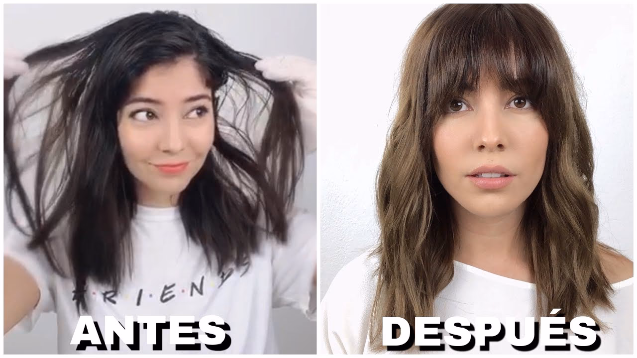 ¿De qué color se volverá el decolorante en el cabello castaño oscuro?