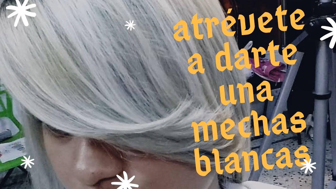 ¿Qué se necesita para hacer mechas blancas?