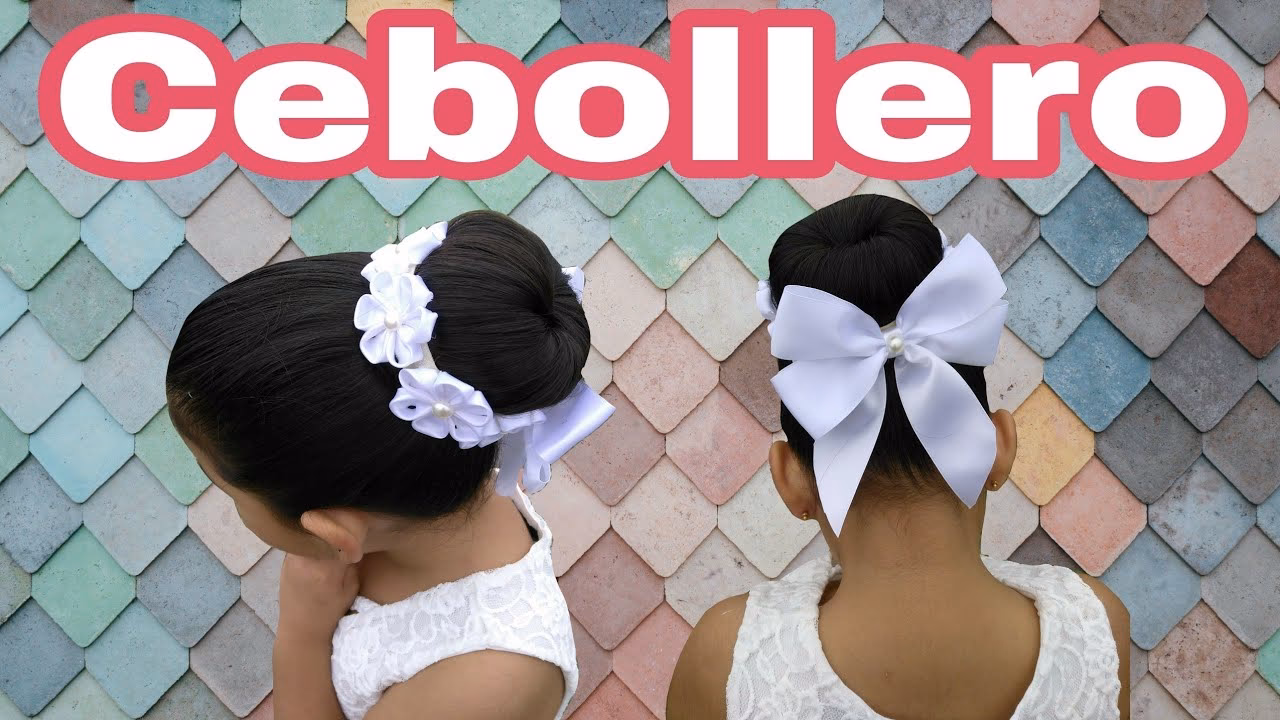 ¿Cómo hacer un moño sencillo para niña?