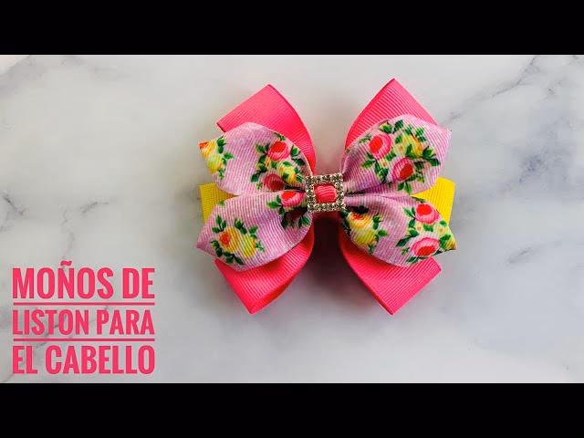 ¿Cómo hacer moños para el cabello fáciles paso a paso?