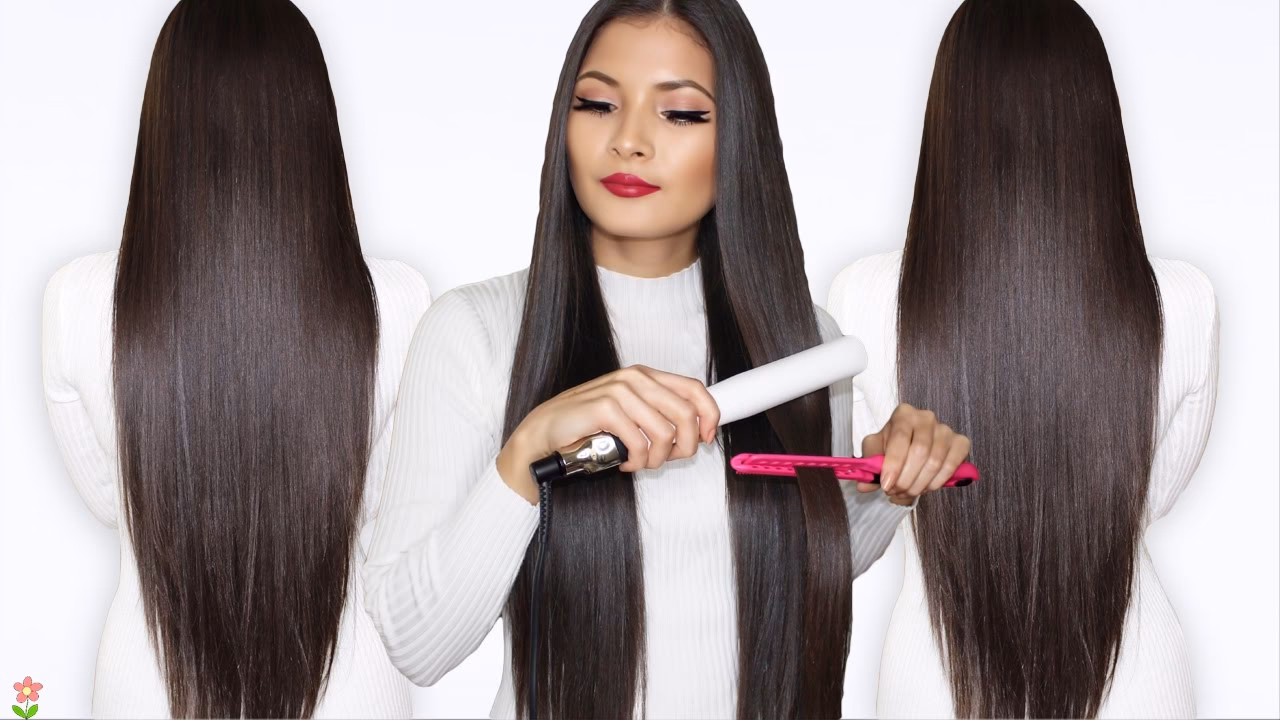 ¿Cómo mantener el cabello lacio después del planchado?