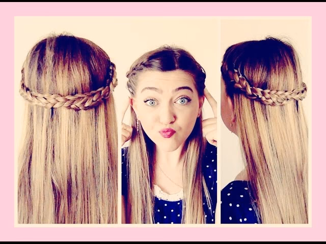 ¿Cómo hacer una trenza estilo corona?