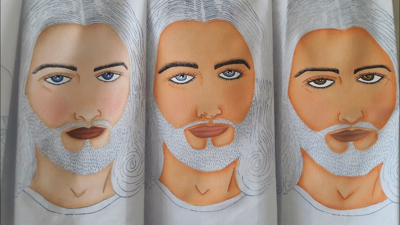 ¿Cómo hacer una cara de Jesús?