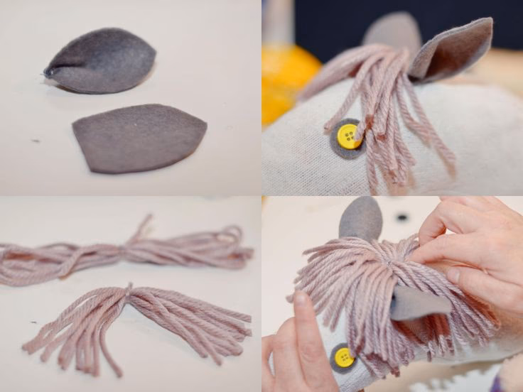 ¿Cómo hacer los pelos de la piñata?