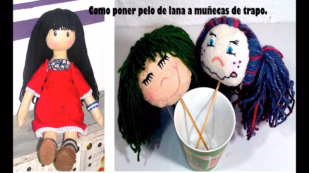 ¿Cómo puedo rizar hilo de lana?