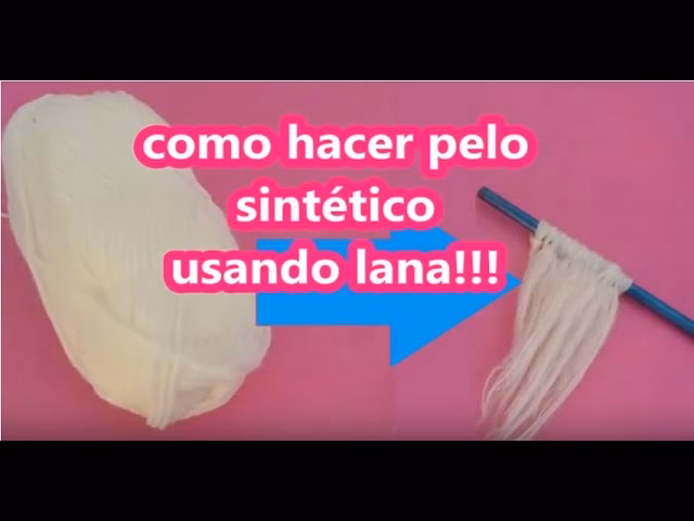 ¿Cómo hacer que el cabello sintético sea natural?