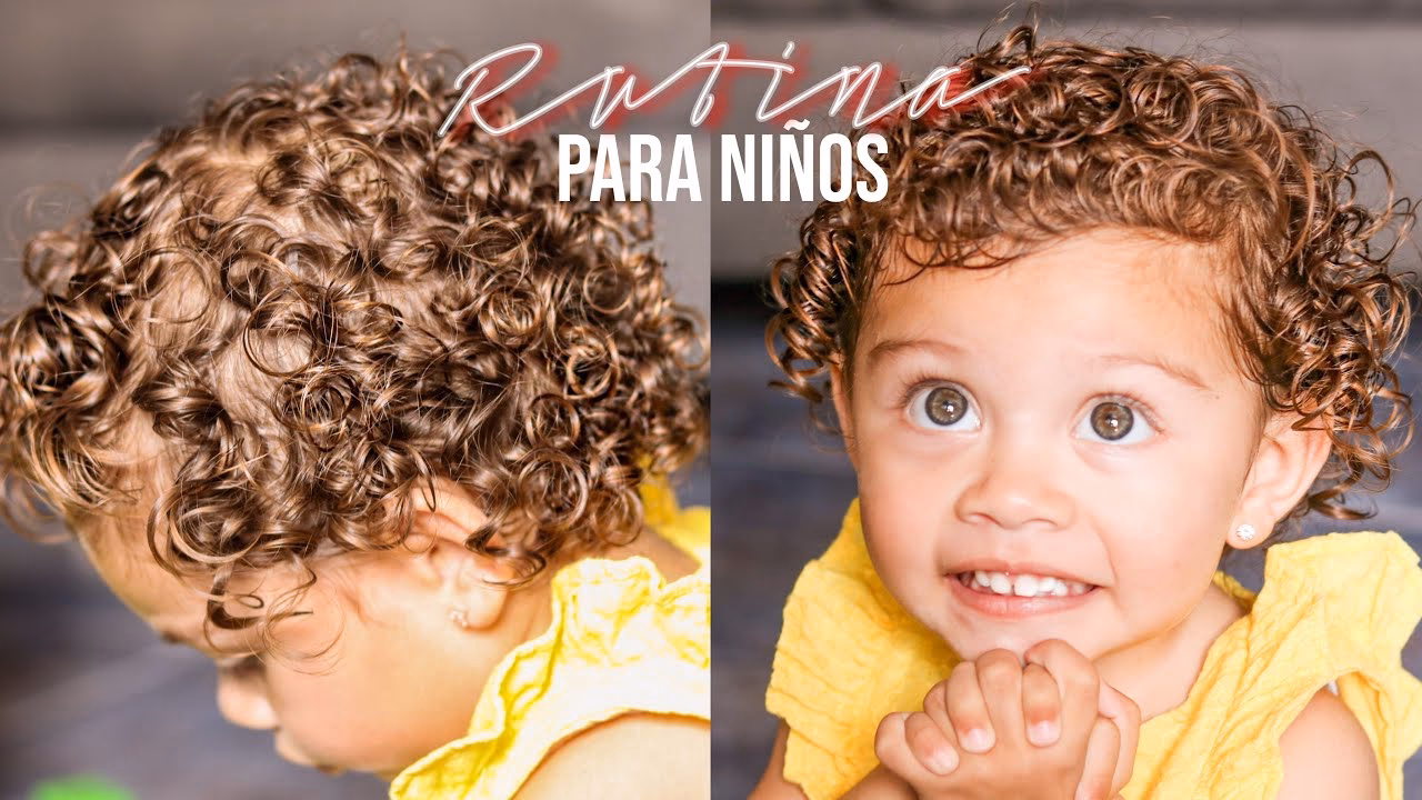 ¿Qué poner en el cabello del bebé para darle rizos?