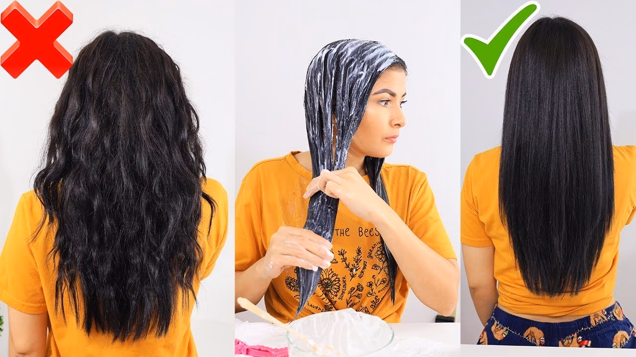¿Cómo puedo hacer que mi cabello sea liso de forma natural?