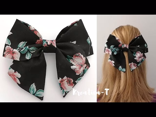 ¿Cómo hacer moños con tela adhesiva?