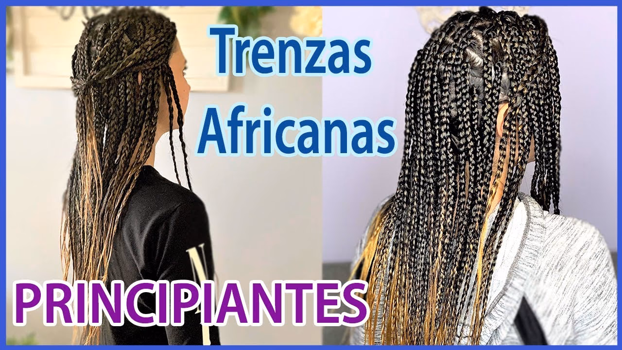 ¿Cómo hacerse trenzas africanas tú misma?