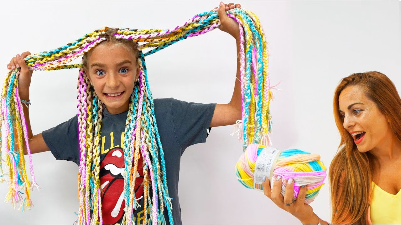 ¿Cómo se hace trenza con hilo?