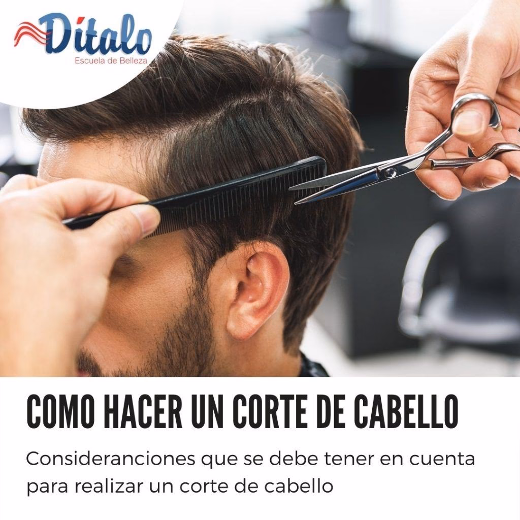 ¿Qué necesito para hacer un corte de cabello?