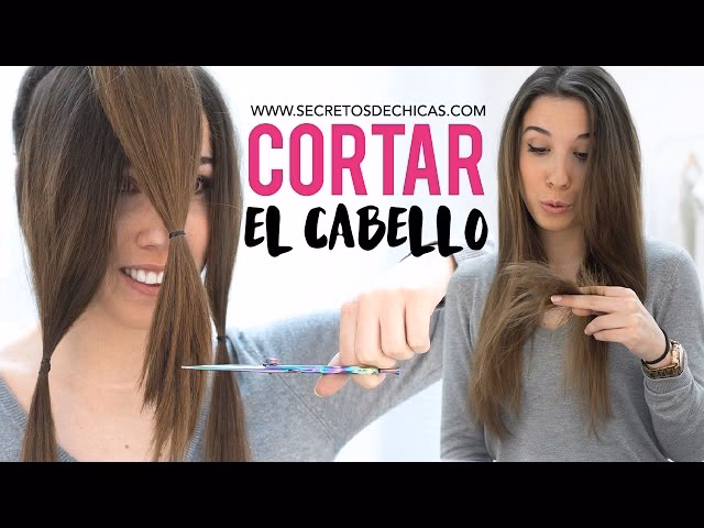 ¿Cómo cortarse las puntas pelo sola?