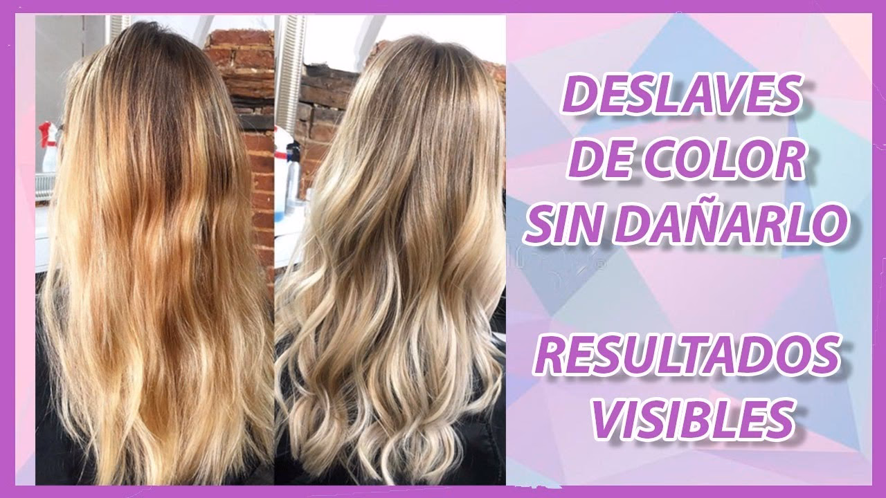 ¿Cómo hacer un barrido de color en el cabello casero?