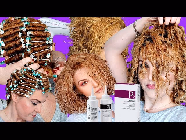 ¿Qué líquido para permanente no dañe el cabello?