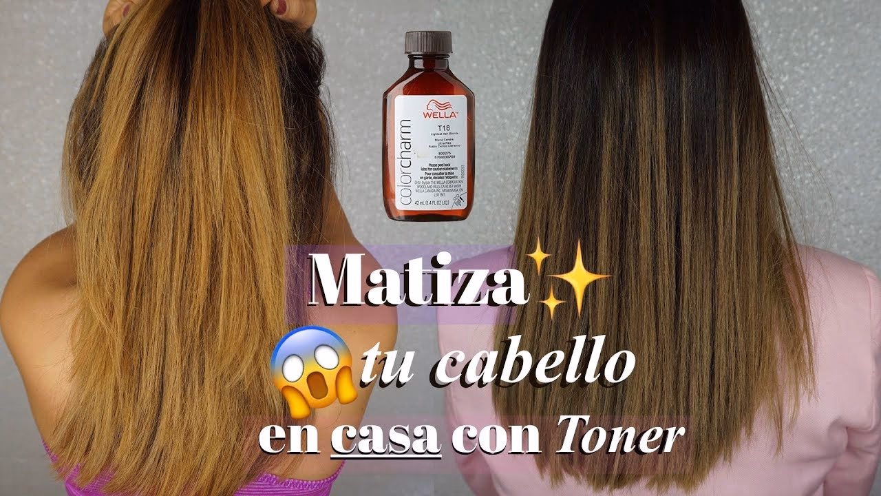 ¿Cuáles son los tóners para el cabello?