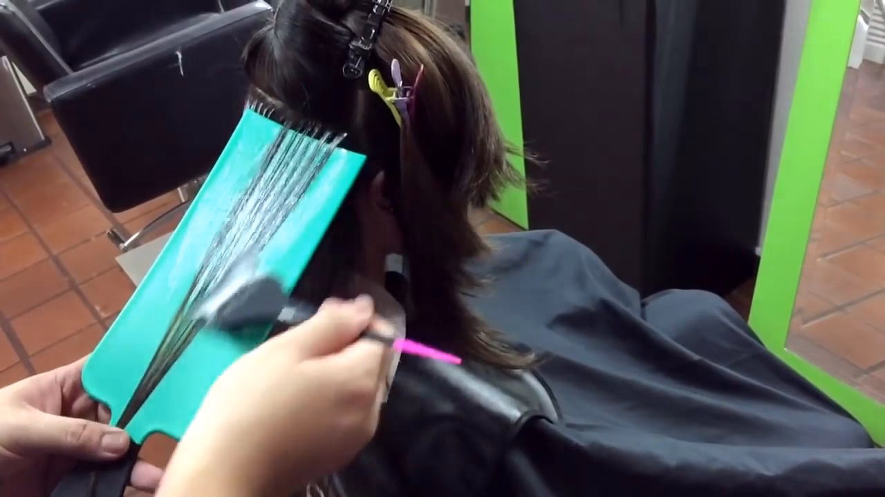 ¿Cómo se llama la tabla para hacer mechas en el cabello?