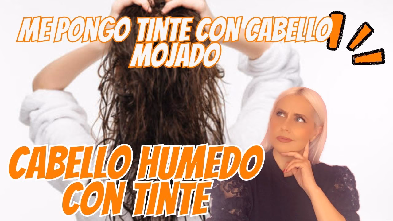 ¿Qué pasa si aplico decolorante en el cabello humedo?