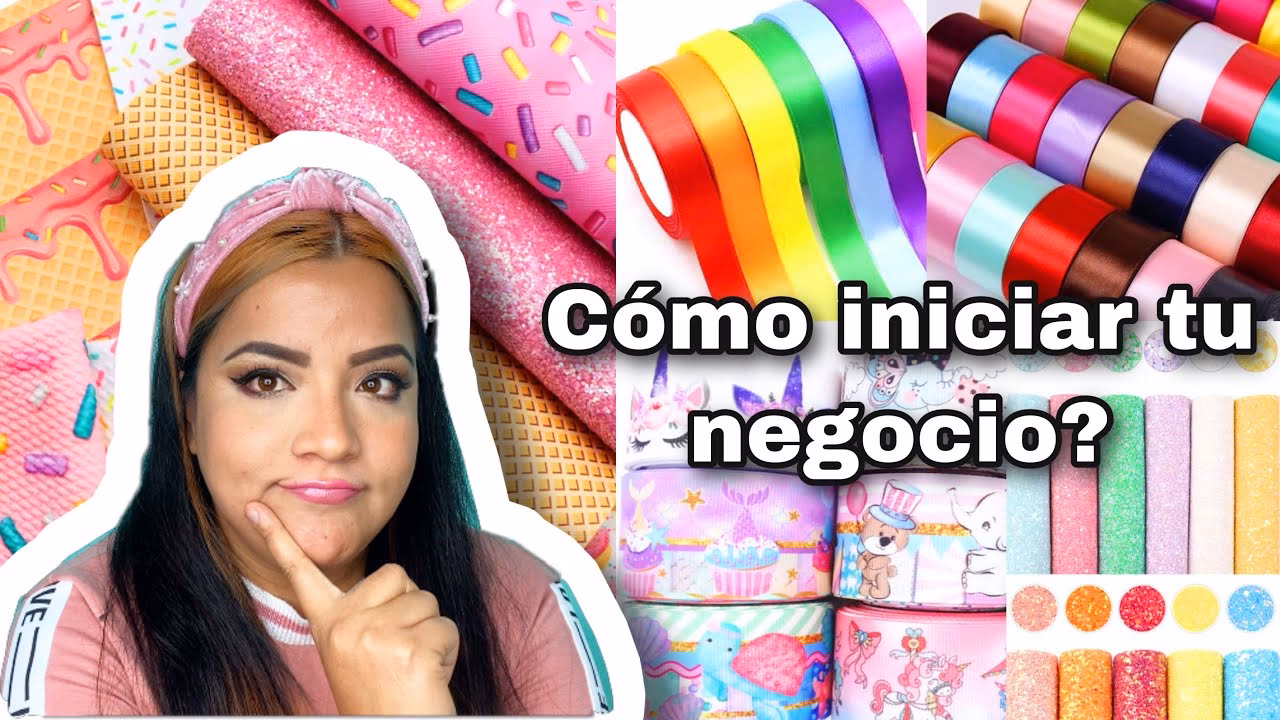 ¿Qué necesito para iniciar un negocio de lazos para el cabello?