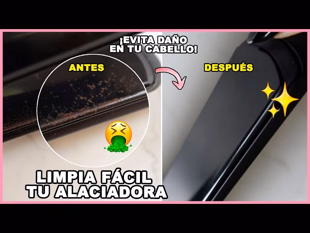 ¿Cómo limpiar los agujeros de la plancha?