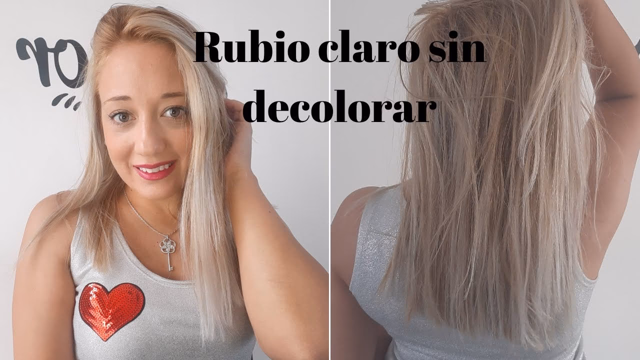 ¿Cómo puedo hacer que mi cabello sea más rubio sin dañarlo?