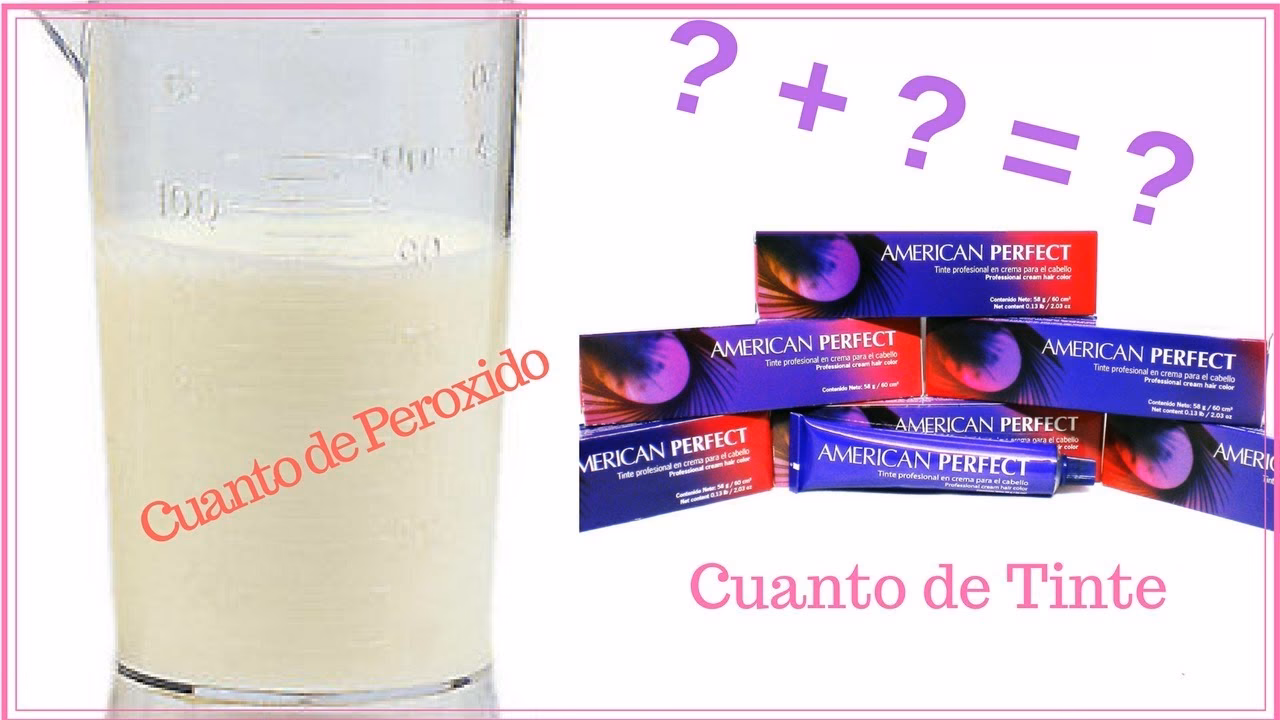 ¿Cómo calcular la cantidad de tinte para el cabello?