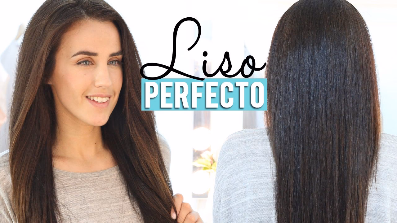 ¿Cómo cepillar el cabello con plancha?