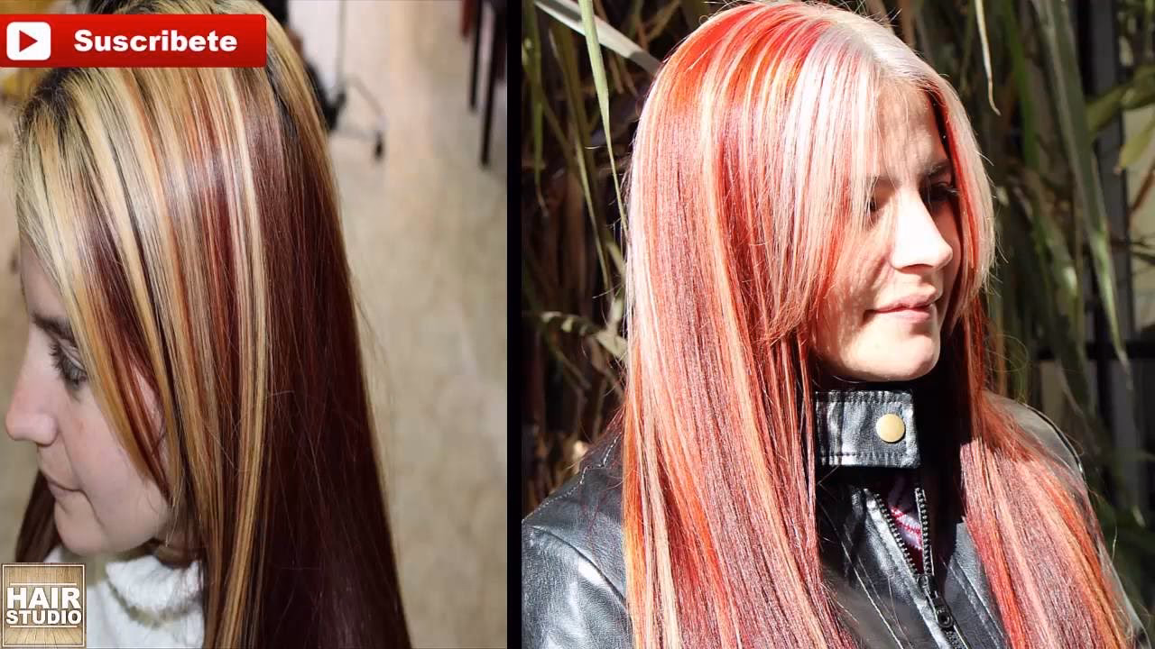 ¿Cómo pasar de un rojo a un rubio cenizo?