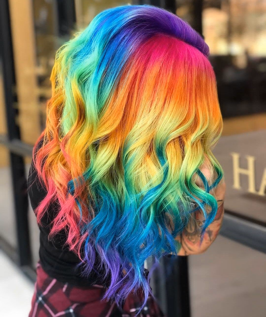 ¿Cómo aplicar el color del cabello de unicornio?