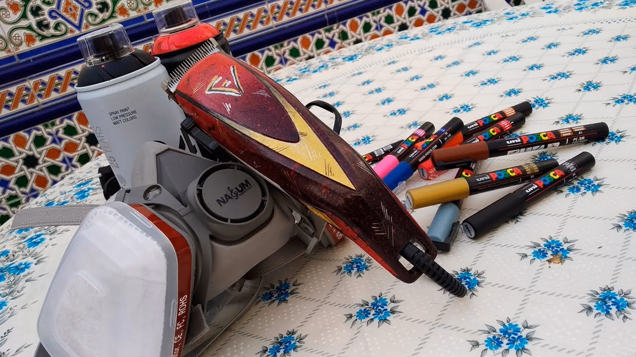 ¿Qué tipo de pintura se usa para pintar máquinas?